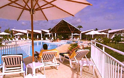 Marie-Galante, H�tel Cohoba, Pool